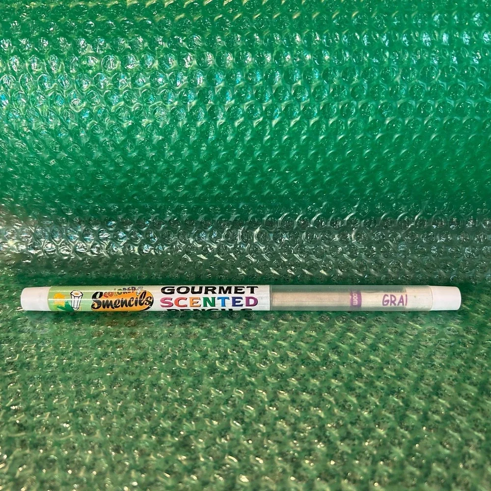 Smencils RETRO Colored -GRAPE SODA- Gourmet Scented Pencil Eco Newspaper